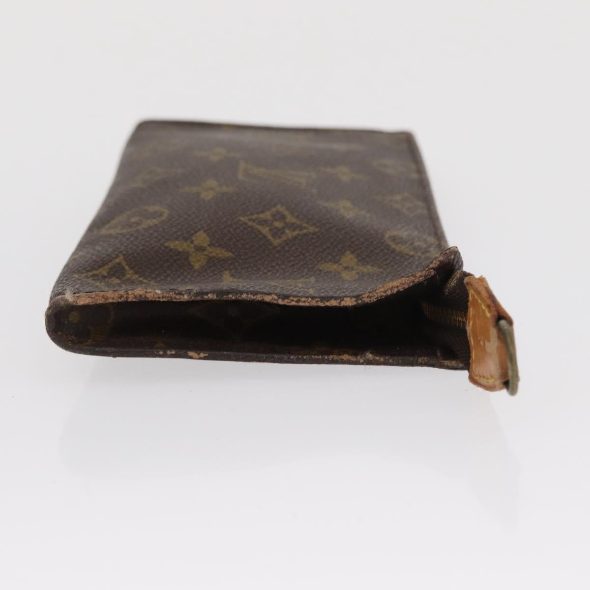 LOUIS VUITTON Monogram Bucket GM Accessory Pouch LV Auth 171078