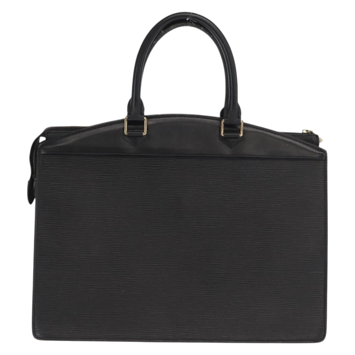 LOUIS VUITTON Epi Riviera Hand Bag Noir Black M48182 LV Auth 171079