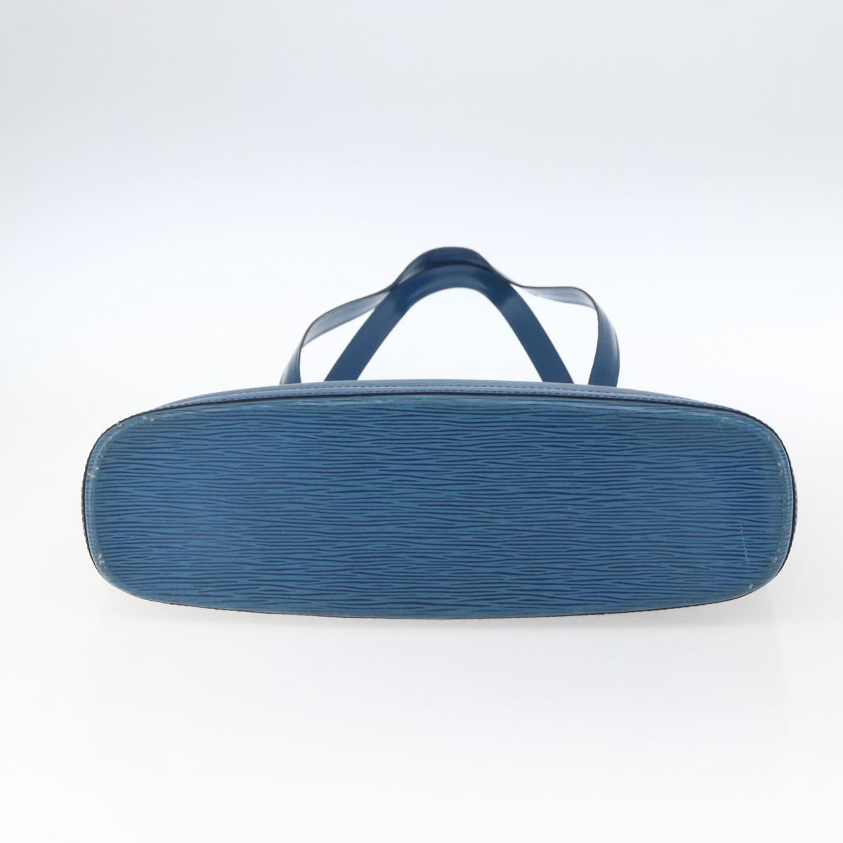 LOUIS VUITTON Epi Lussac Shoulder Bag Blue M52285 LV Auth 171087