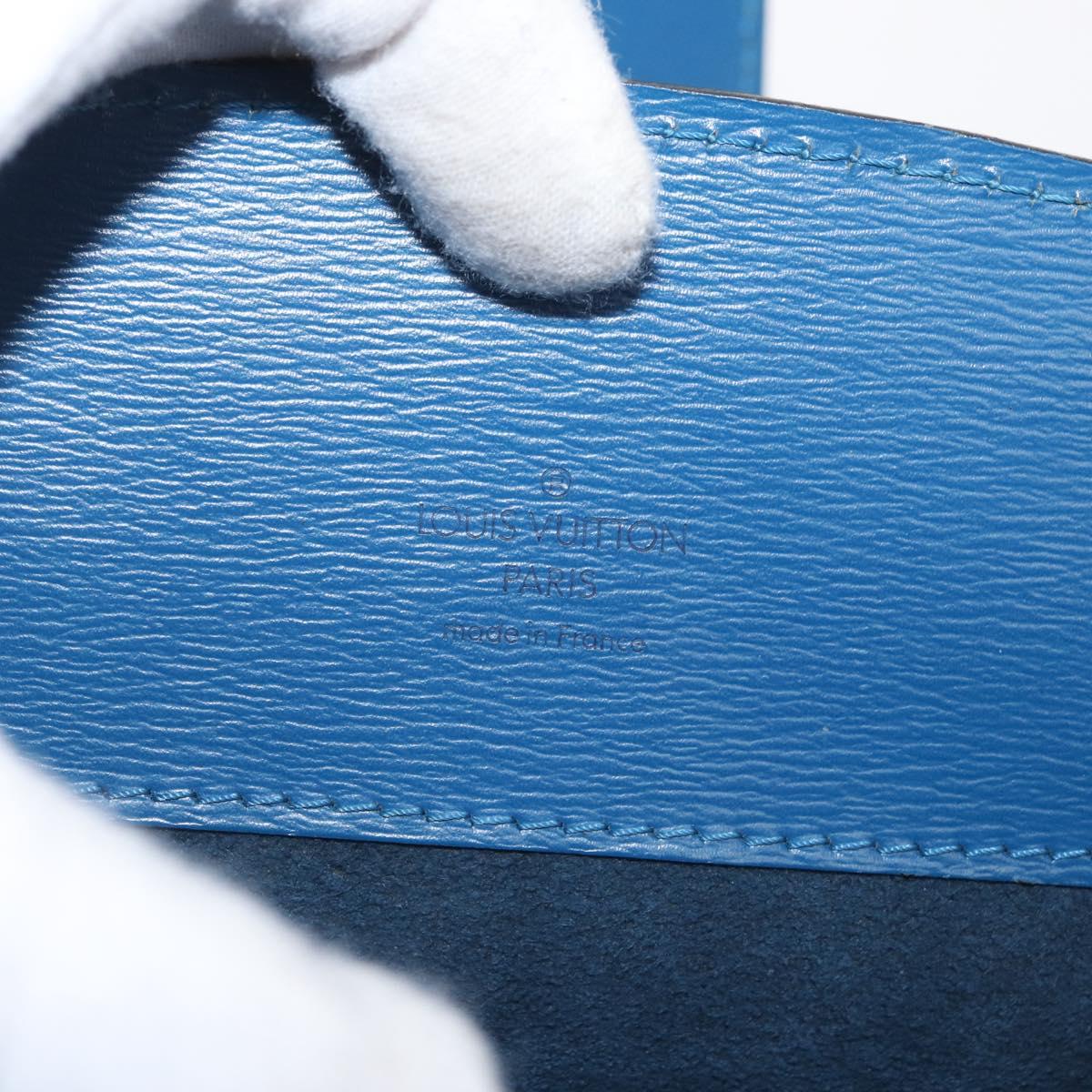 LOUIS VUITTON Epi Cluny Shoulder Bag Blue M52255 LV Auth 171088