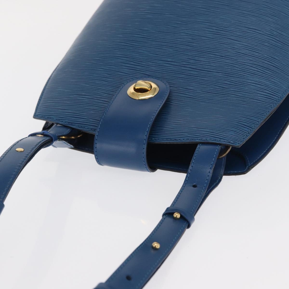 LOUIS VUITTON Epi Cluny Shoulder Bag Blue M52255 LV Auth 171088
