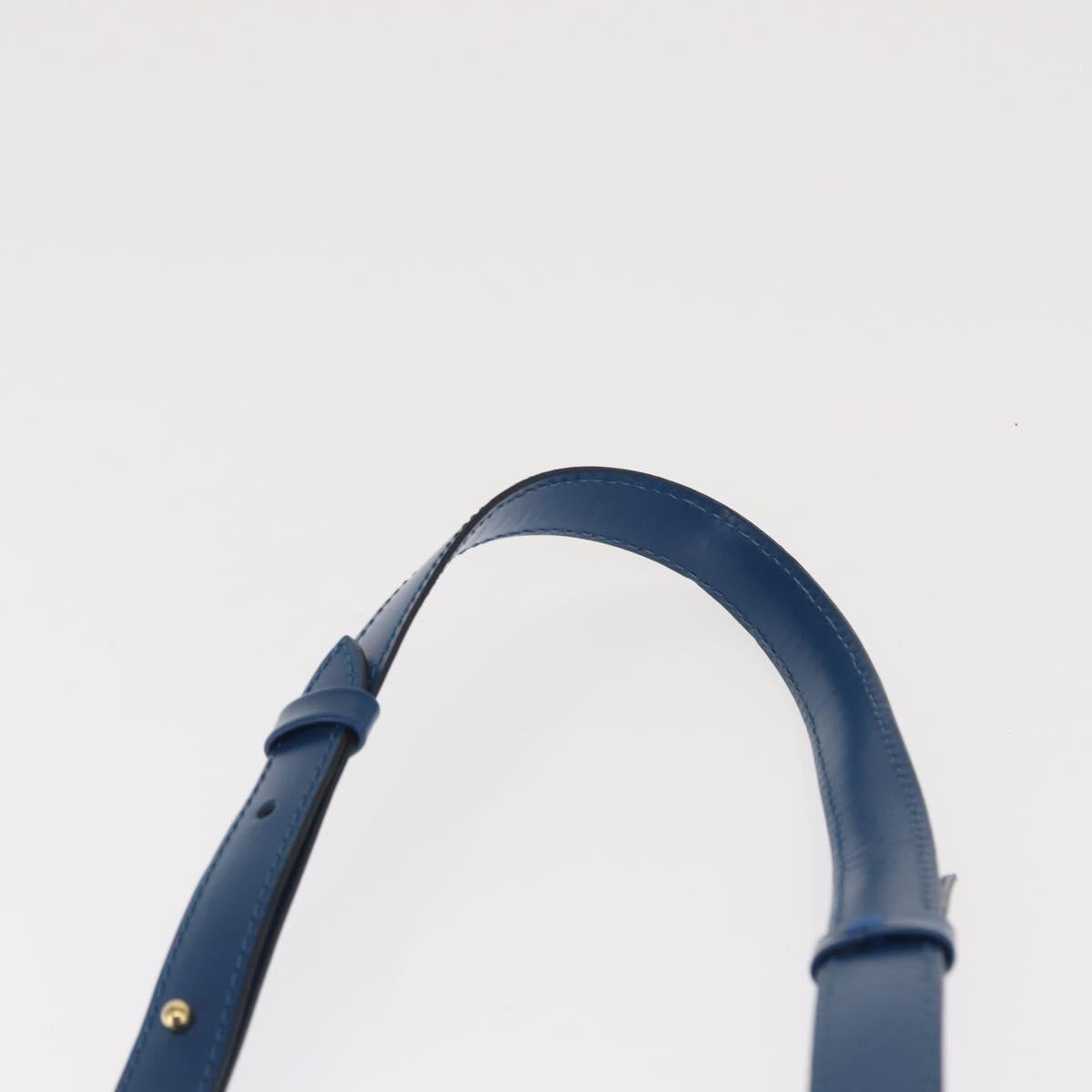 LOUIS VUITTON Epi Cluny Shoulder Bag Blue M52255 LV Auth 171088