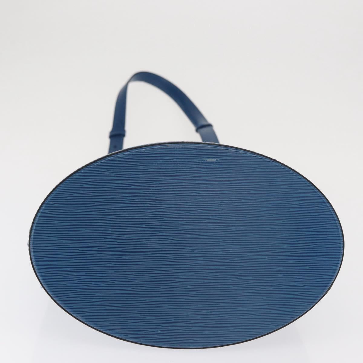 LOUIS VUITTON Epi Cluny Shoulder Bag Blue M52255 LV Auth 171088