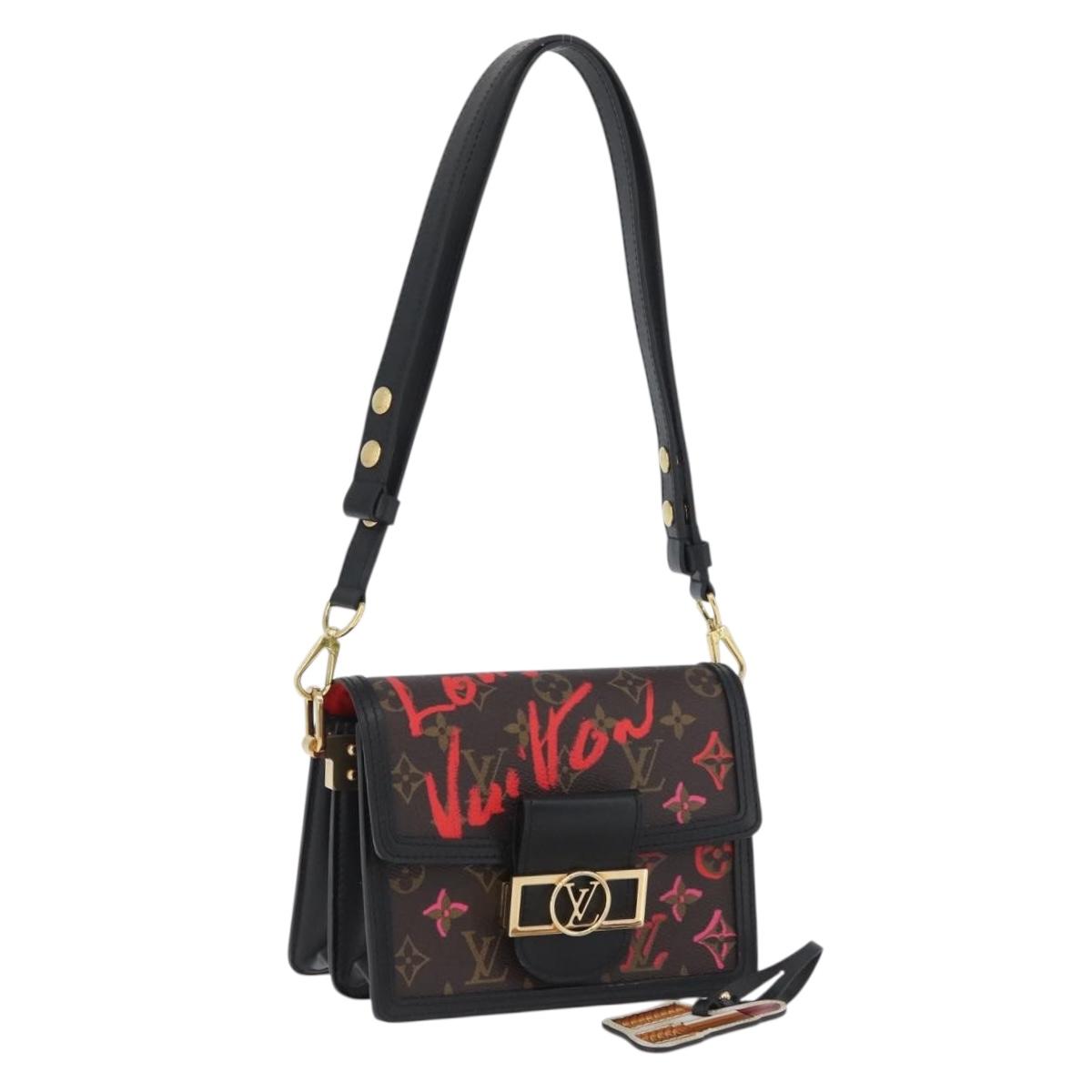 LOUIS VUITTON Monogram Dauphine MINI Fall in Love Bag M45889 LV Auth 171104SM