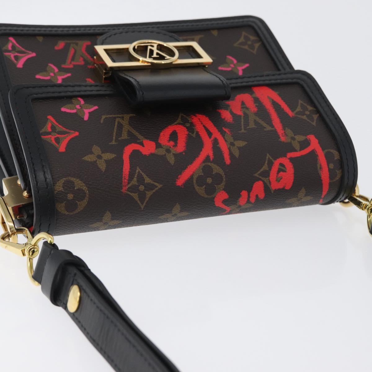 LOUIS VUITTON Monogram Dauphine MINI Fall in Love Bag M45889 LV Auth 171104SM