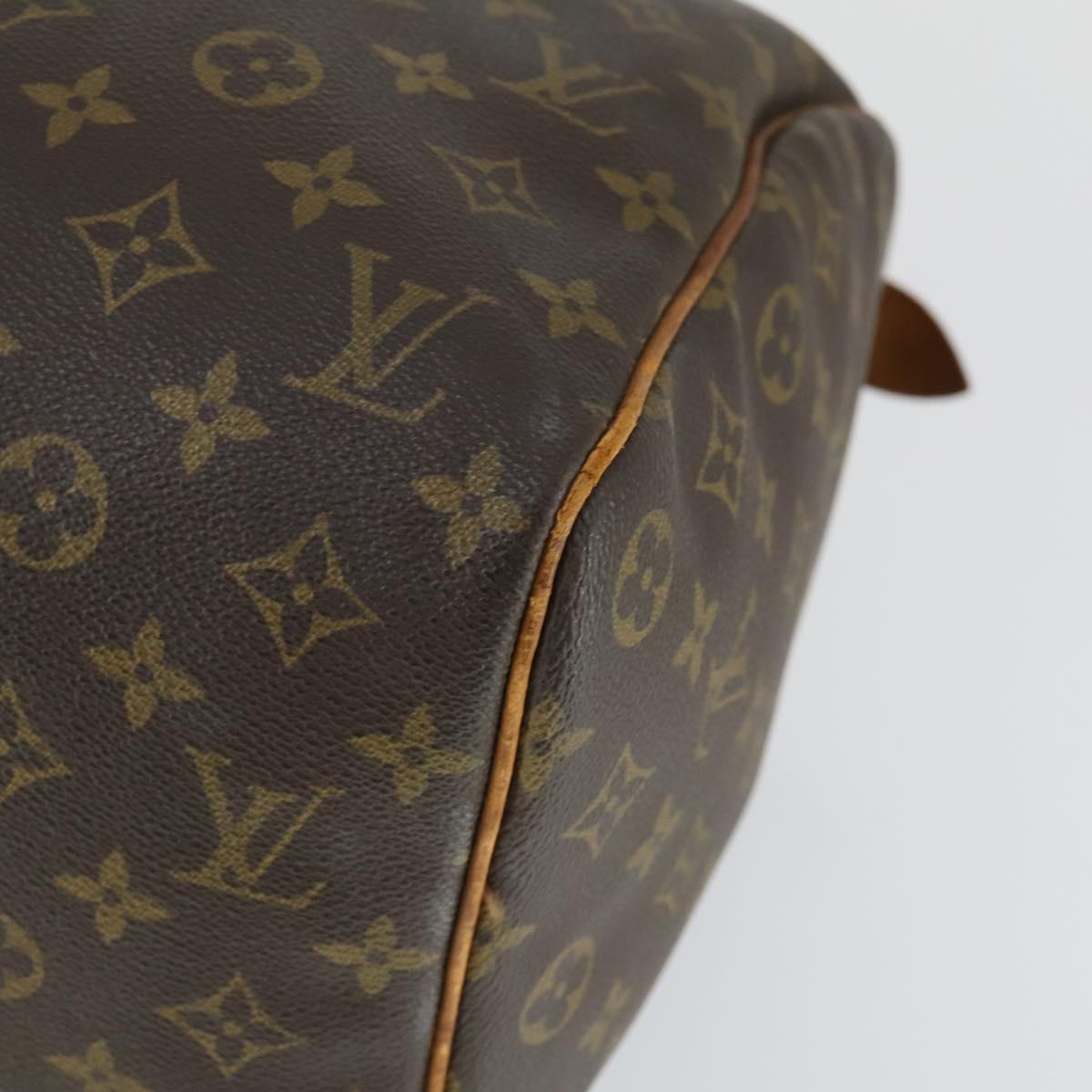 LOUIS VUITTON Monogram Keepall 45 Boston Bag M41428 LV Auth 171108