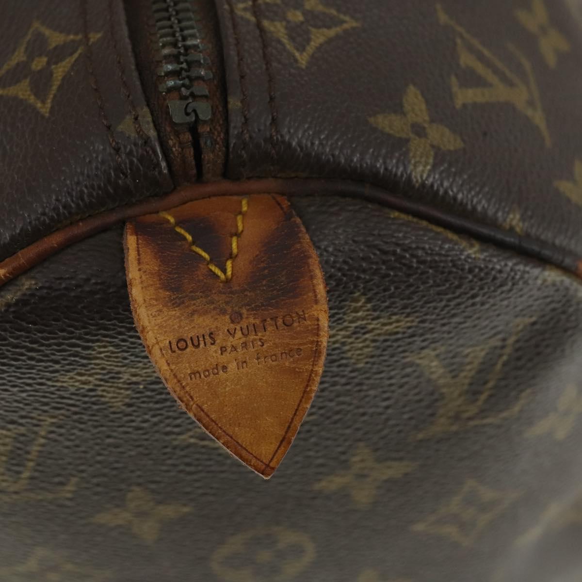 LOUIS VUITTON Monogram Keepall 45 Boston Bag M41428 LV Auth 171108