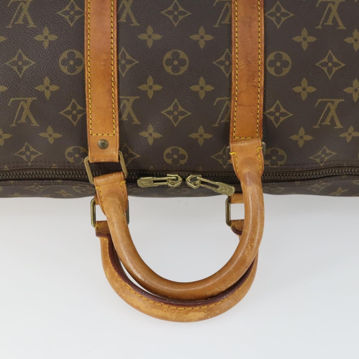 LOUIS VUITTON Monogram Keepall 45 Boston Bag M41428 LV Auth 171108