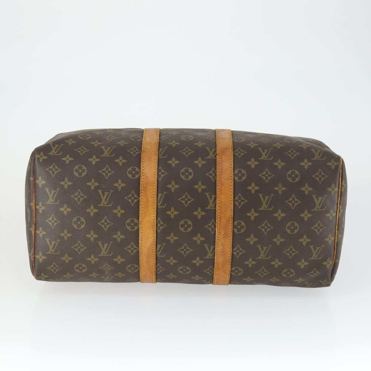 LOUIS VUITTON Monogram Keepall 45 Boston Bag M41428 LV Auth 171108