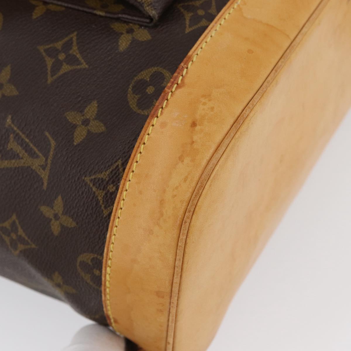 LOUIS VUITTON Monogram Montsouris GM Backpack M51135 LV Auth 171113
