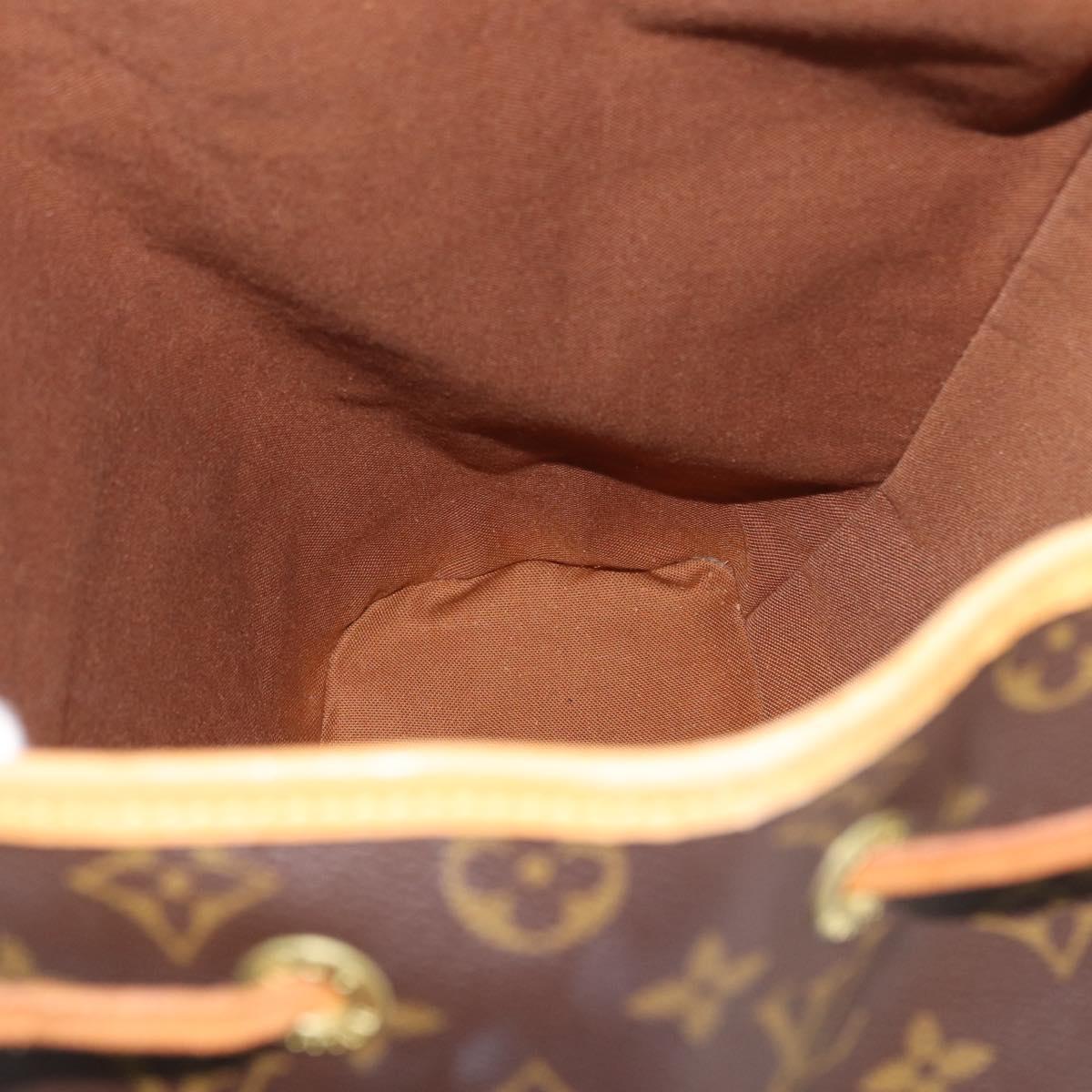 LOUIS VUITTON Monogram Montsouris GM Backpack M51135 LV Auth 171113
