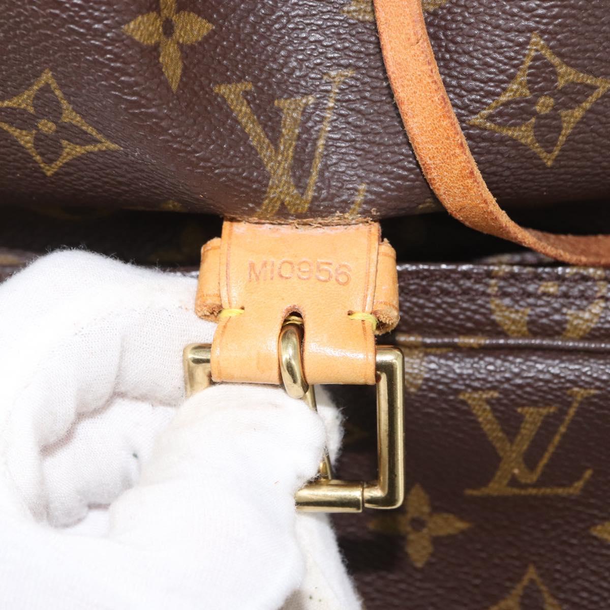 LOUIS VUITTON Monogram Montsouris GM Backpack M51135 LV Auth 171113
