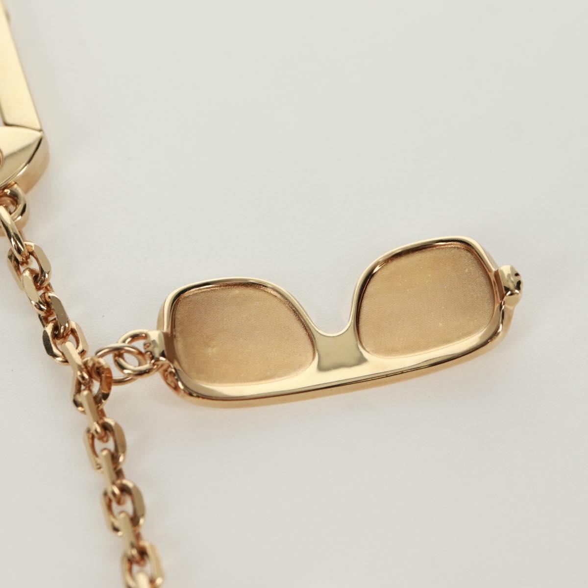 LOUIS VUITTON Porte Cles Cannes Key Holder metal Gold M65383 LV Auth 171129M