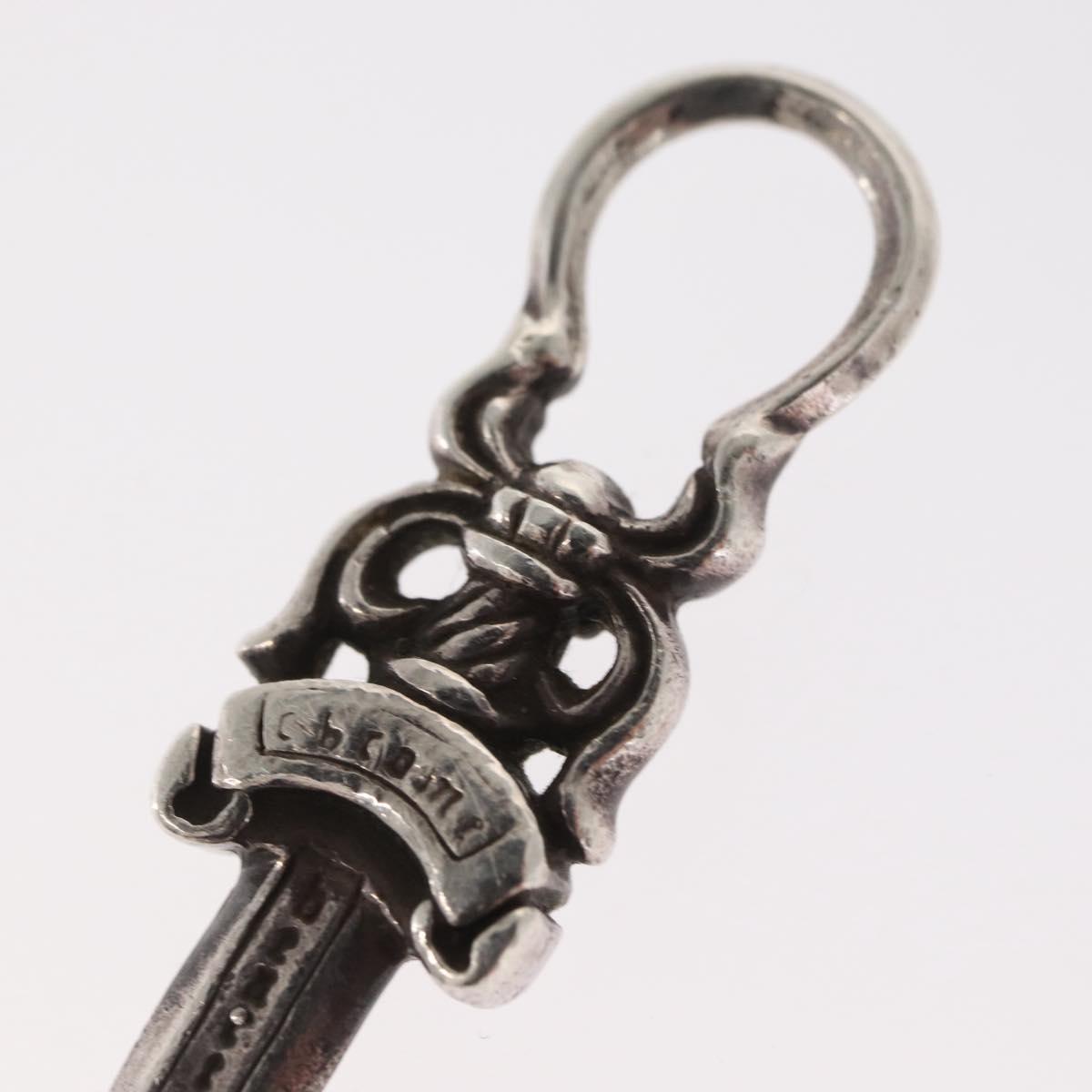 Chrome Hearts Dagger Charm Pendant Top Ag925 Silver Auth 171133SM