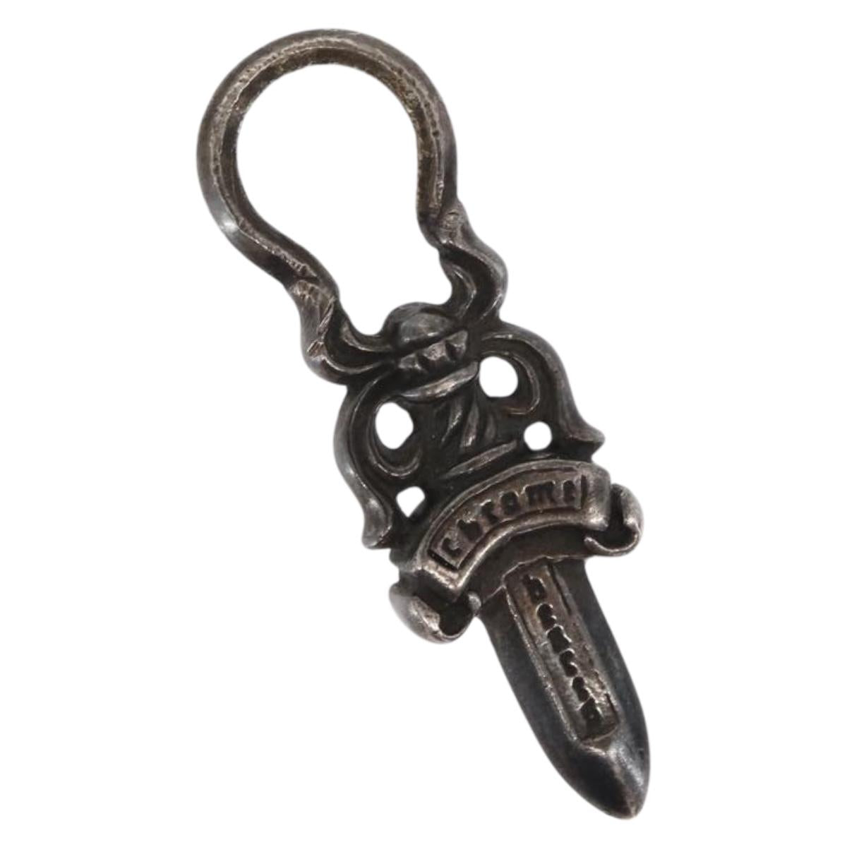 Chrome Hearts Dagger Charm Pendant Top Ag925 Silver Auth 171136SM