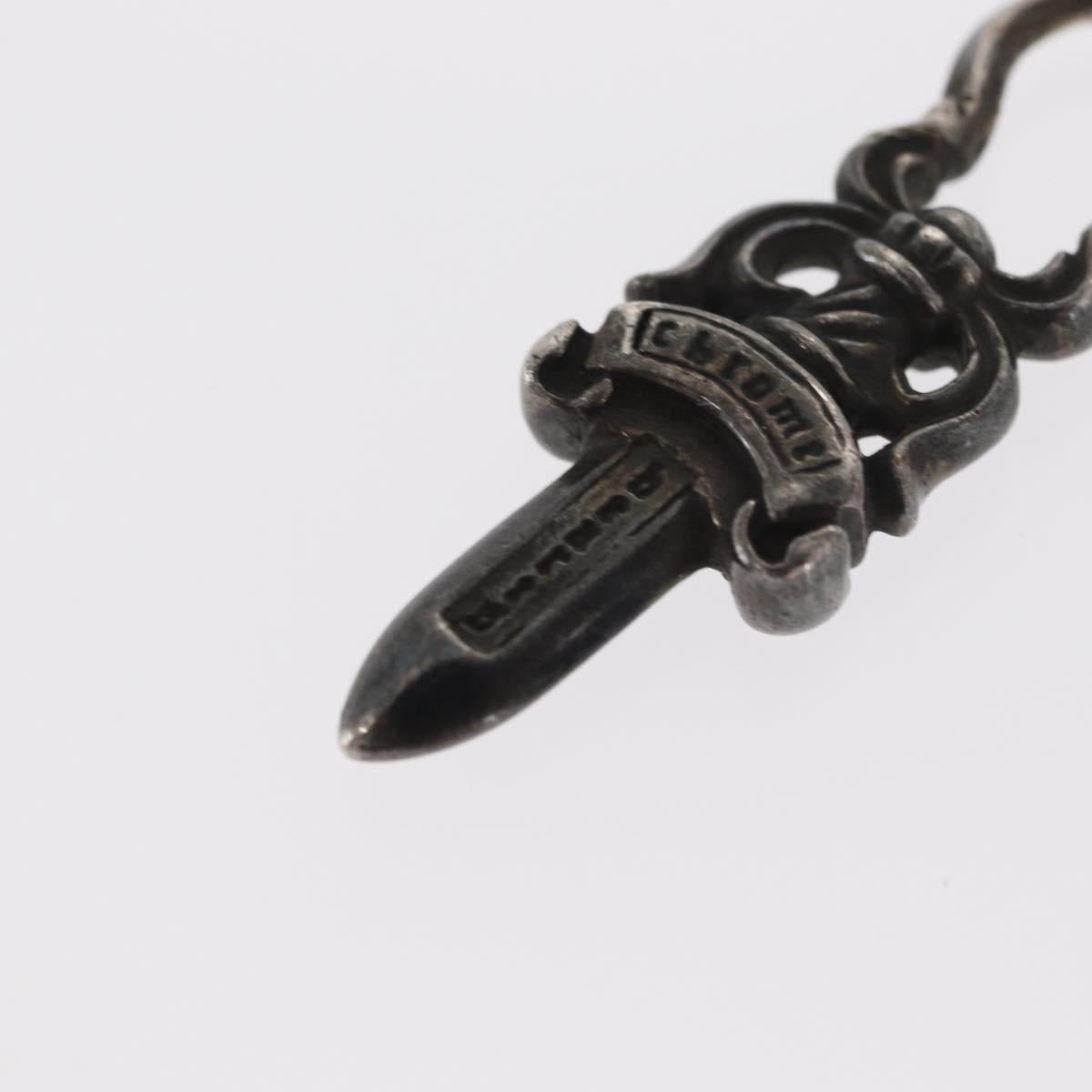 Chrome Hearts Dagger Charm Pendant Top Ag925 Silver Auth 171136SM