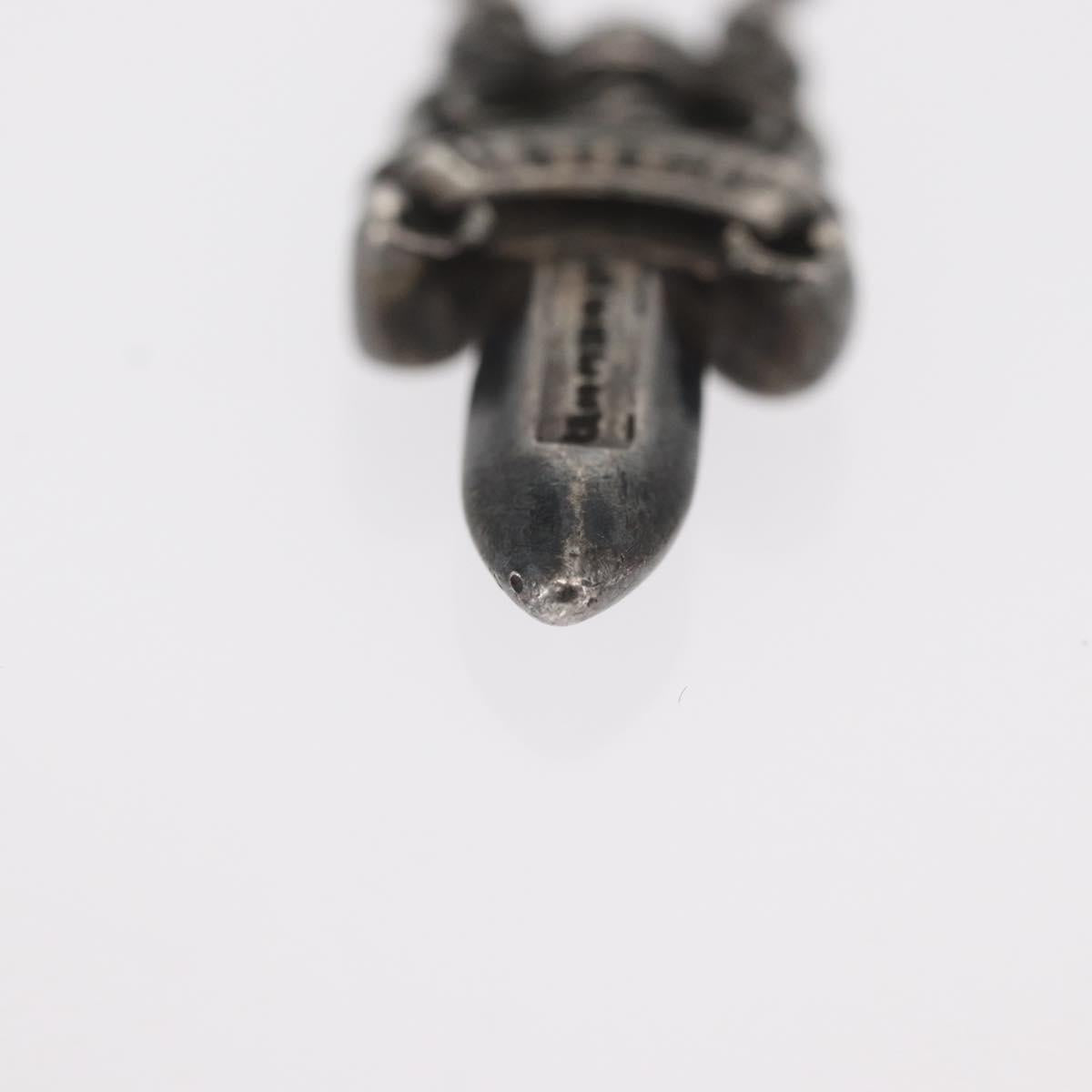 Chrome Hearts Dagger Charm Pendant Top Ag925 Silver Auth 171136SM
