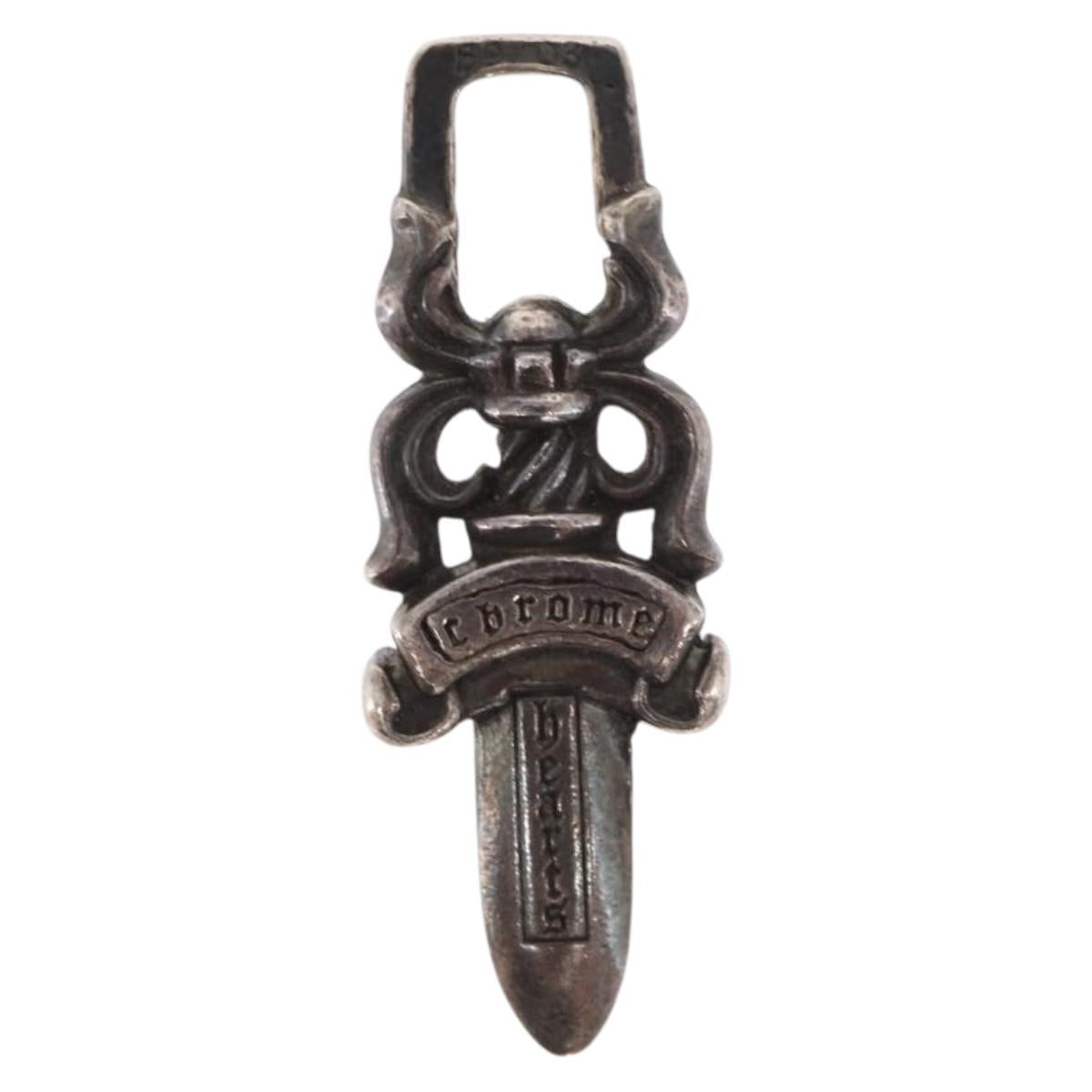 Chrome Hearts Dagger Charm Pendant Top Ag925 Silver Auth 171141SM