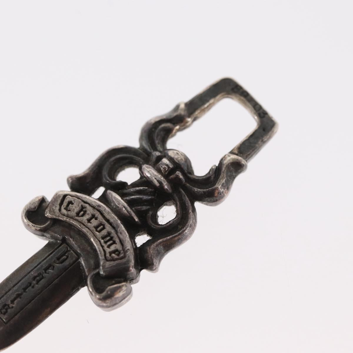 Chrome Hearts Dagger Charm Pendant Top Ag925 Silver Auth 171141SM