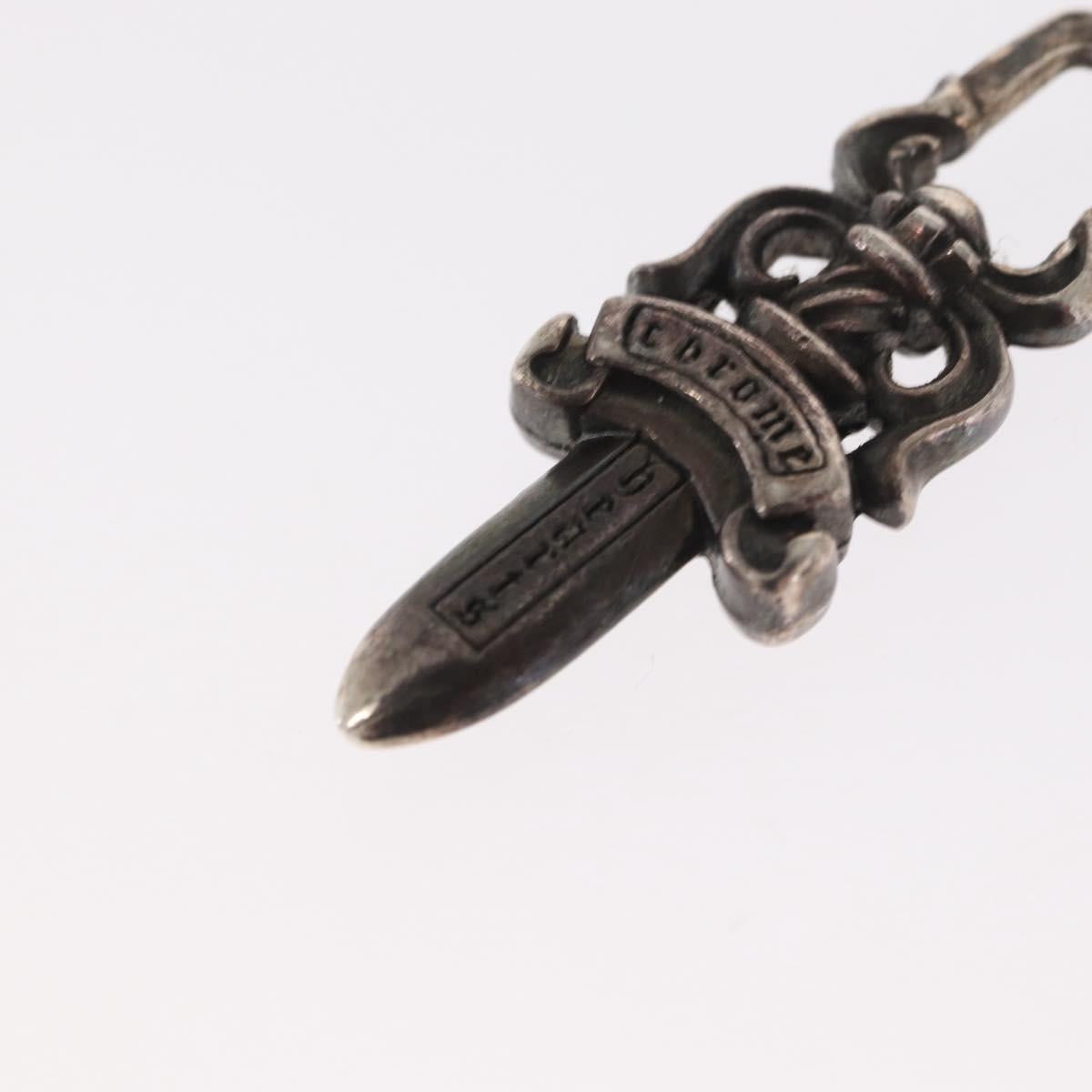 Chrome Hearts Dagger Charm Pendant Top Ag925 Silver Auth 171141SM