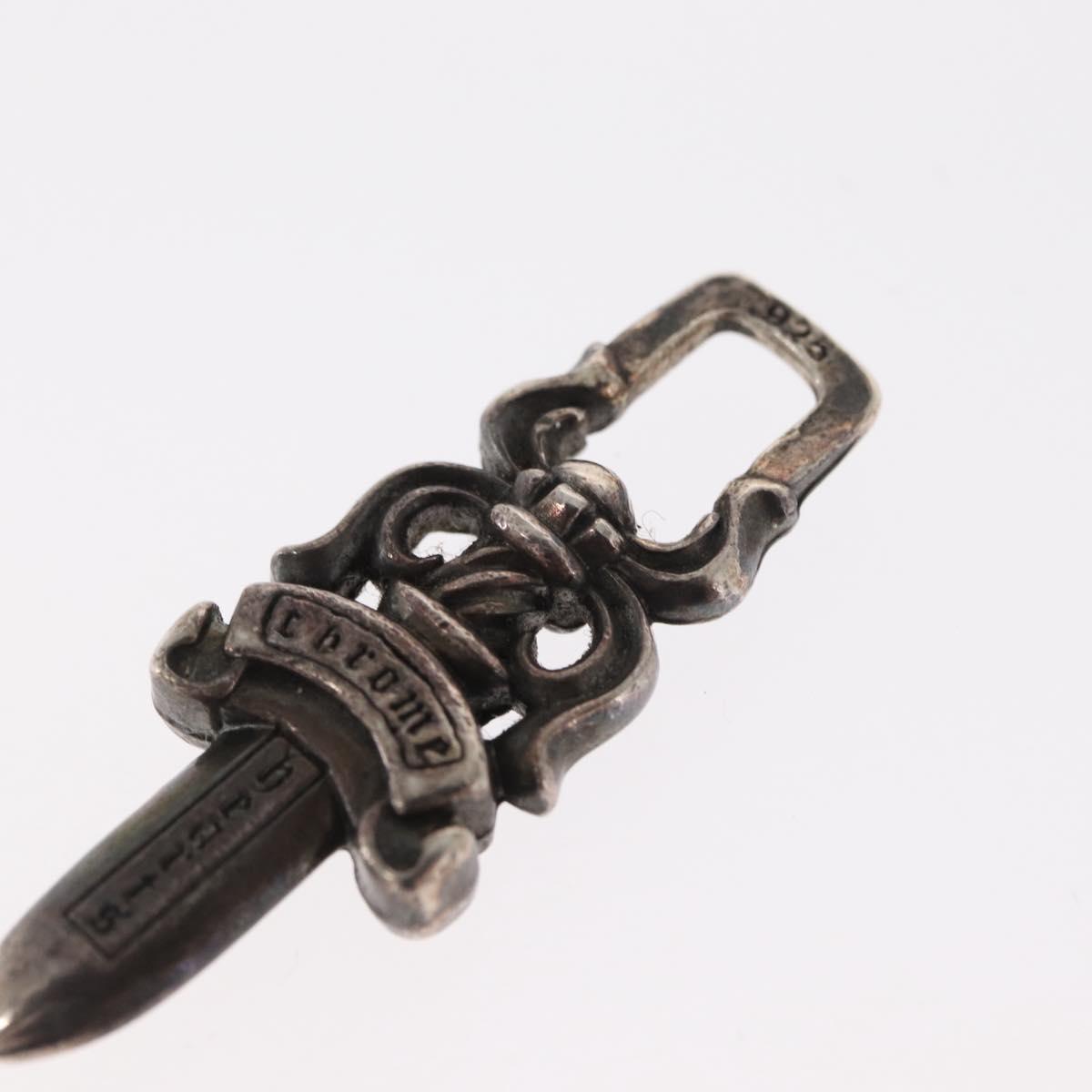 Chrome Hearts Dagger Charm Pendant Top Ag925 Silver Auth 171141SM