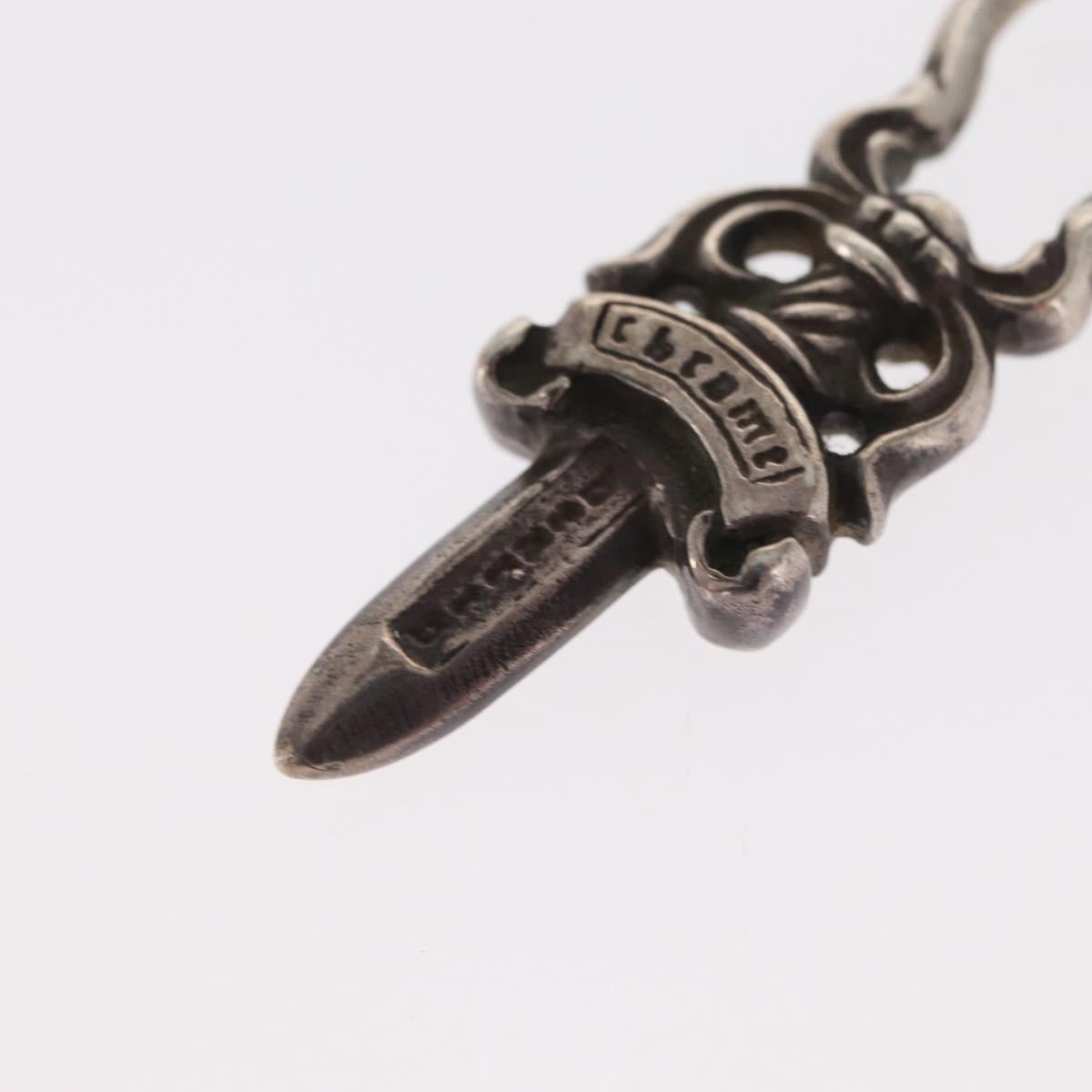 Chrome Hearts Dagger Charm Pendant Top Ag925 Silver Auth 171142SM