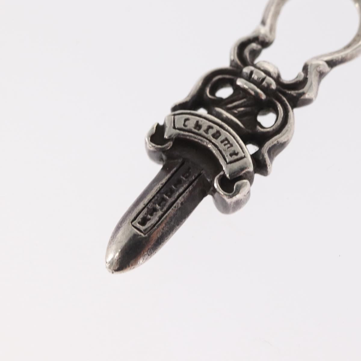 Chrome Hearts Dagger Charm Pendant Top Ag925 Silver Auth 171143SM