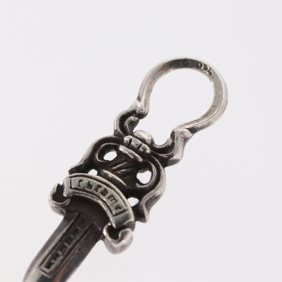 Chrome Hearts Dagger Charm Pendant Top Ag925 Silver Auth 171143SM