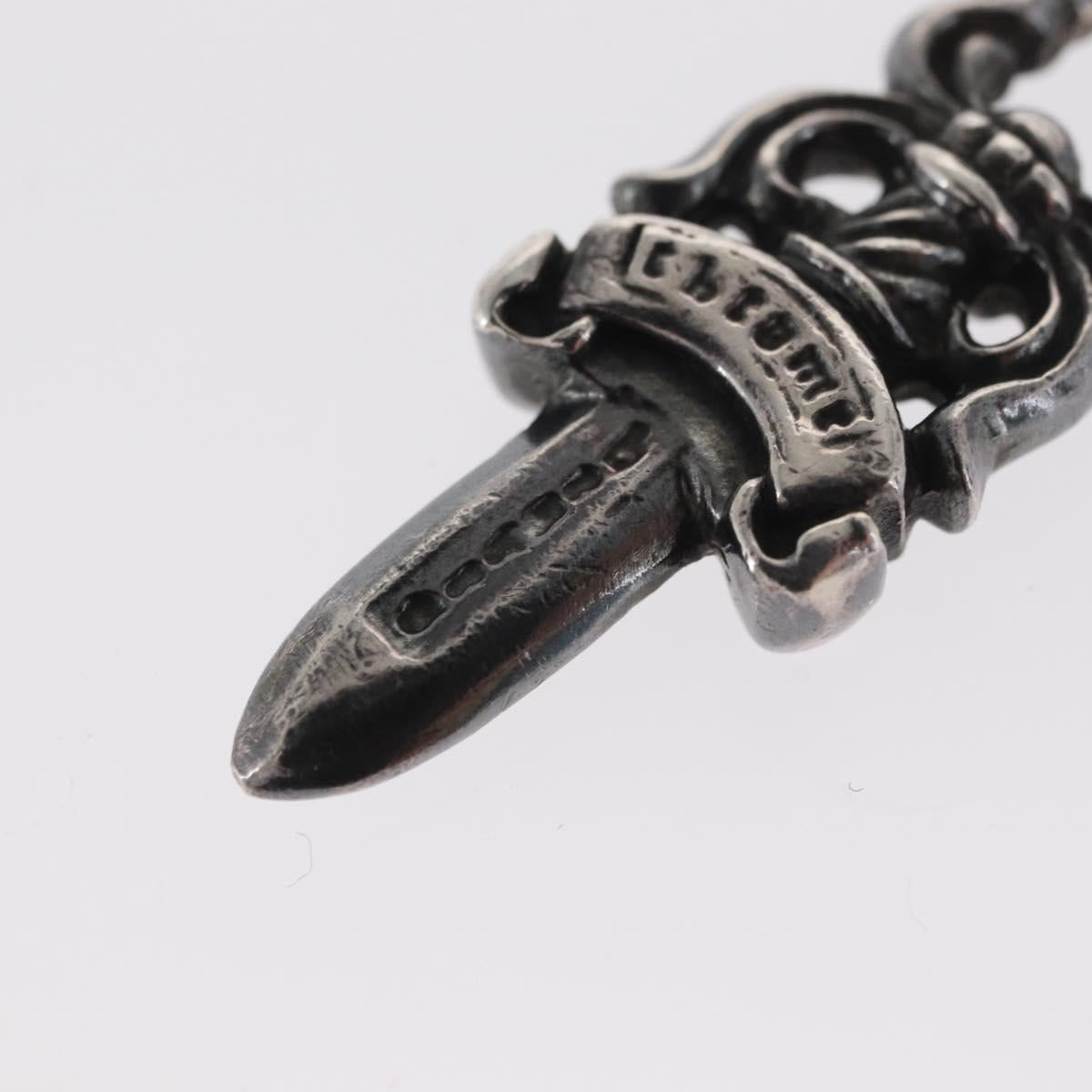 Chrome Hearts Dagger Charm Pendant Top Ag925 Silver Auth 171144SM