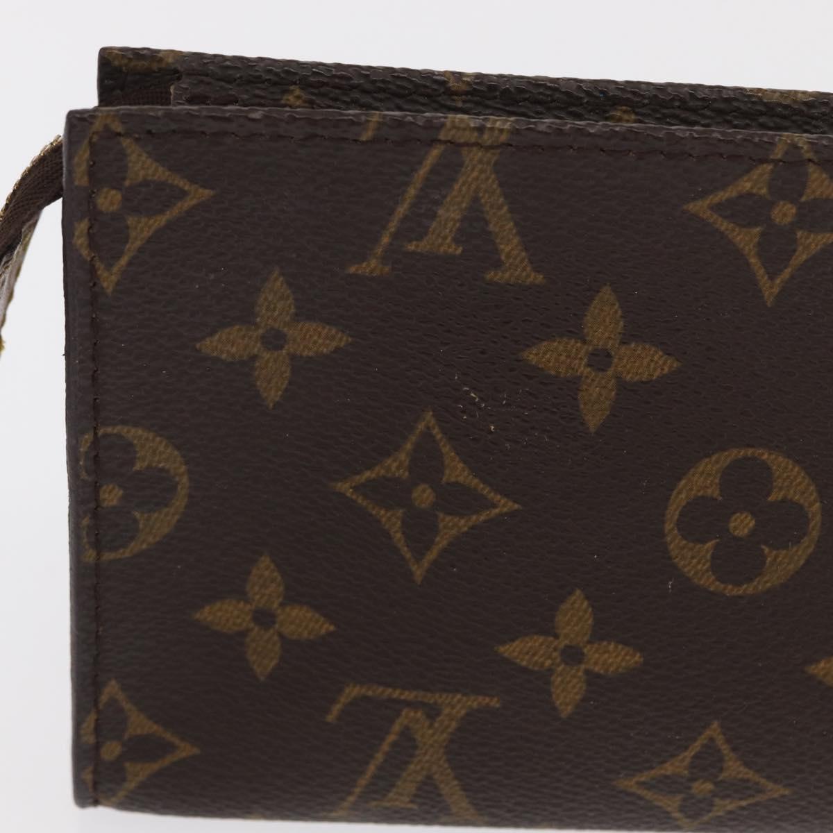 LOUIS VUITTON Monogram Bucket PM Accessory Pouch LV Auth 171151