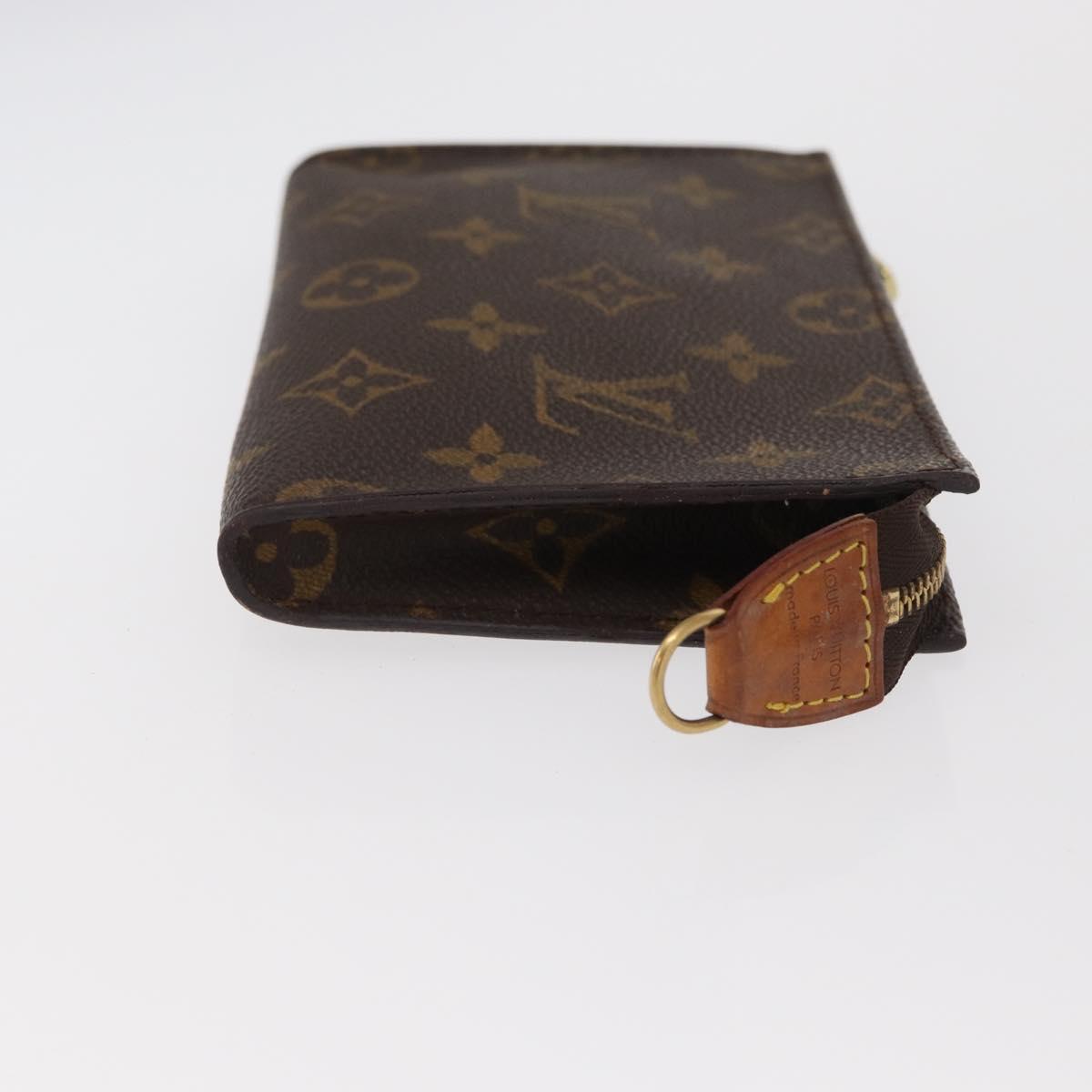 LOUIS VUITTON Monogram Bucket PM Accessory Pouch LV Auth 171151