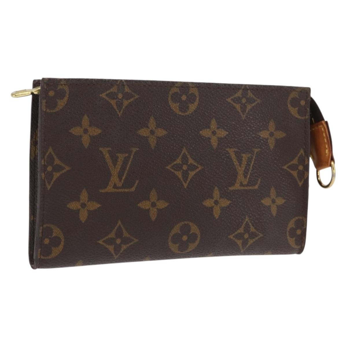 LOUIS VUITTON Monogram Bucket PM Accessory Pouch LV Auth 171152