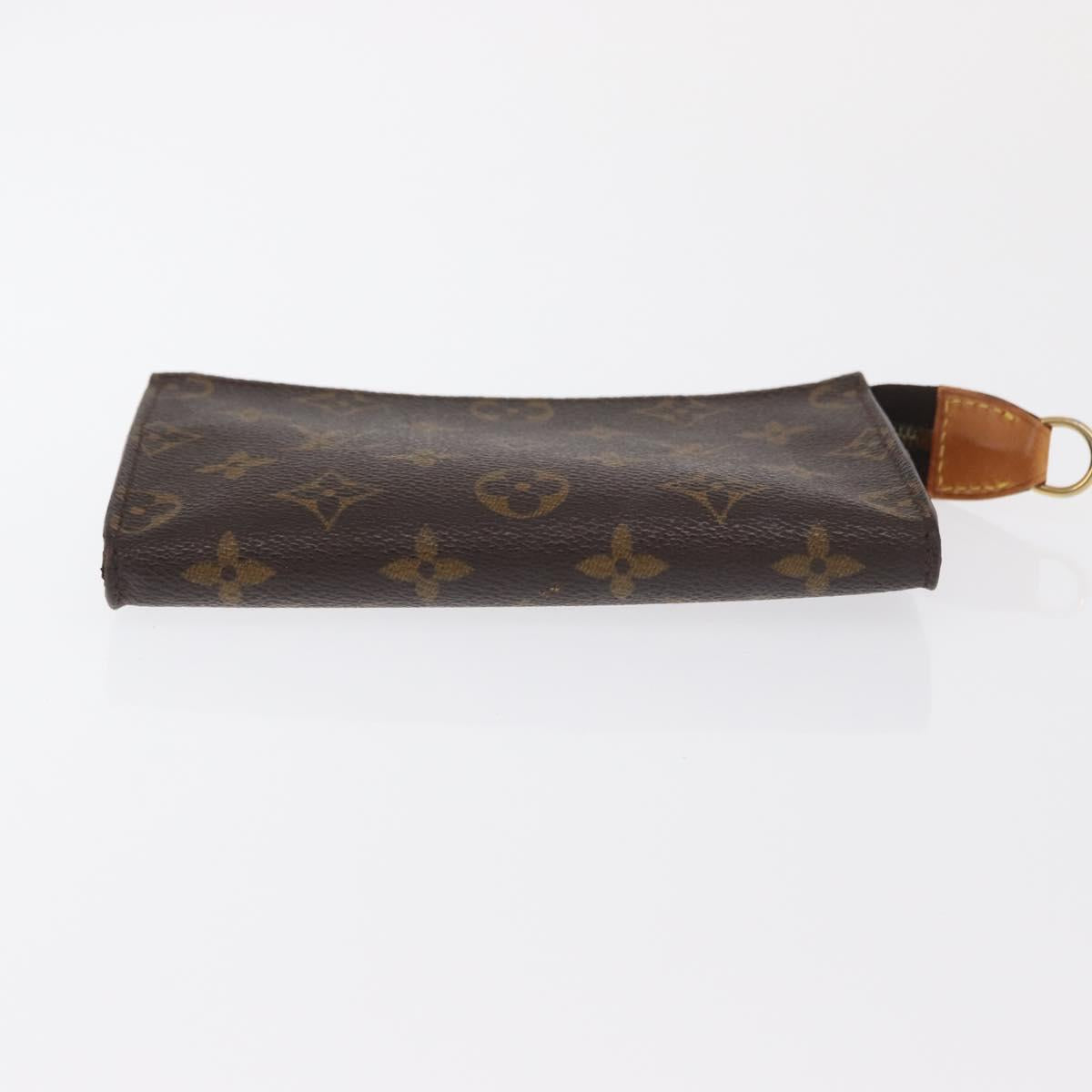 LOUIS VUITTON Monogram Bucket PM Accessory Pouch LV Auth 171152