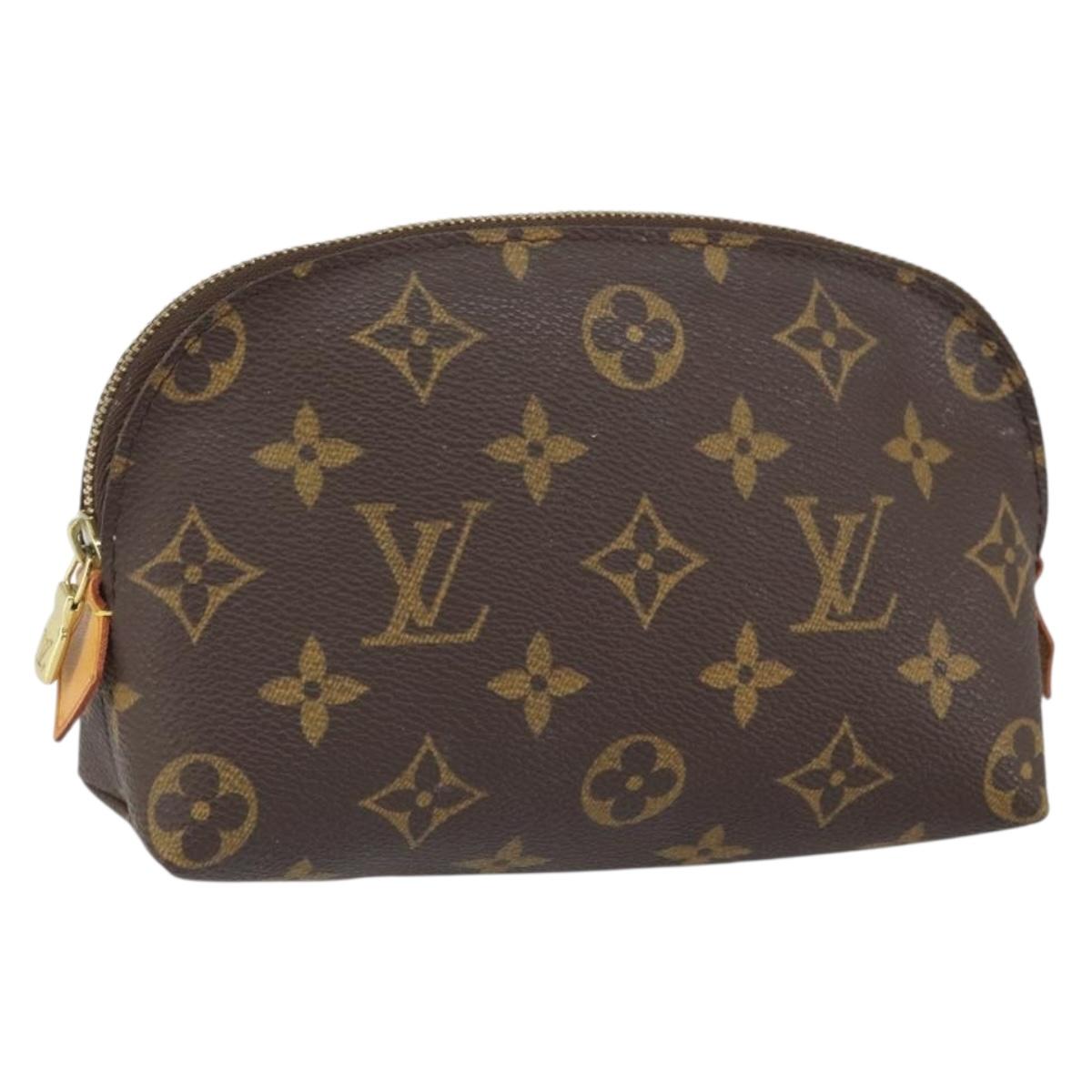 LOUIS VUITTON Monogram Pochette Cosmetic PM Pouch M43998 LV Auth 171154