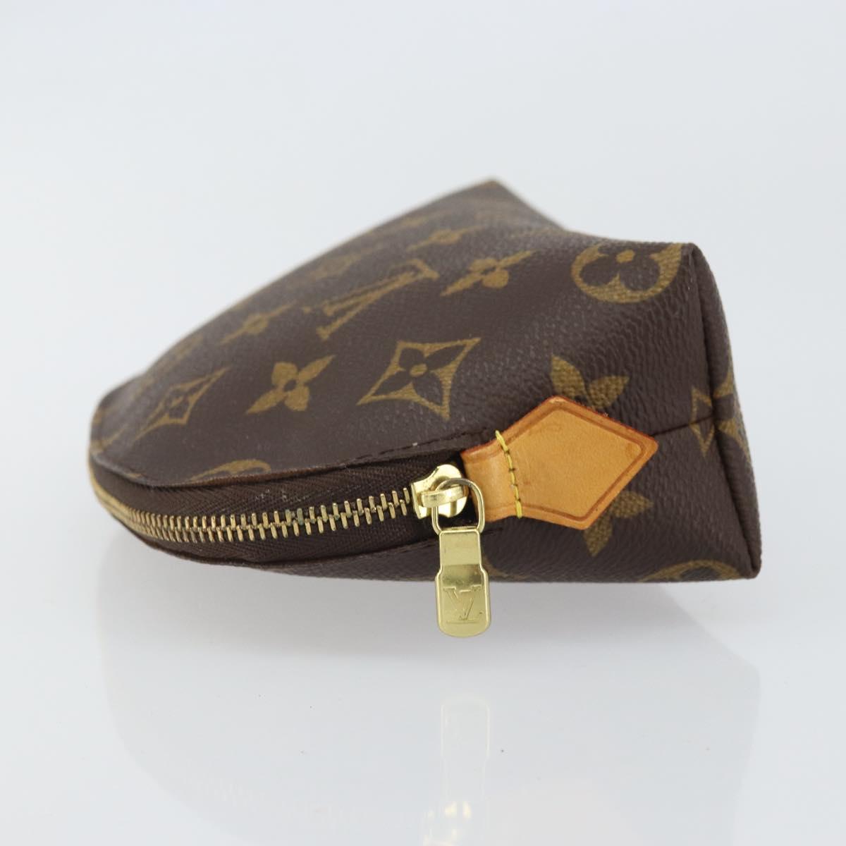 LOUIS VUITTON Monogram Pochette Cosmetic PM Pouch M43998 LV Auth 171154