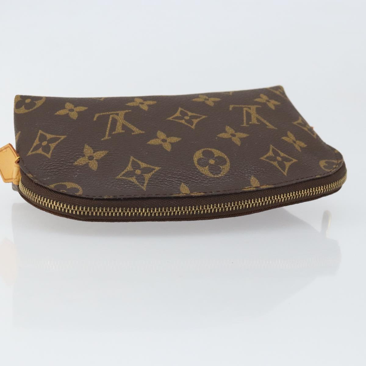 LOUIS VUITTON Monogram Pochette Cosmetic PM Pouch M43998 LV Auth 171154