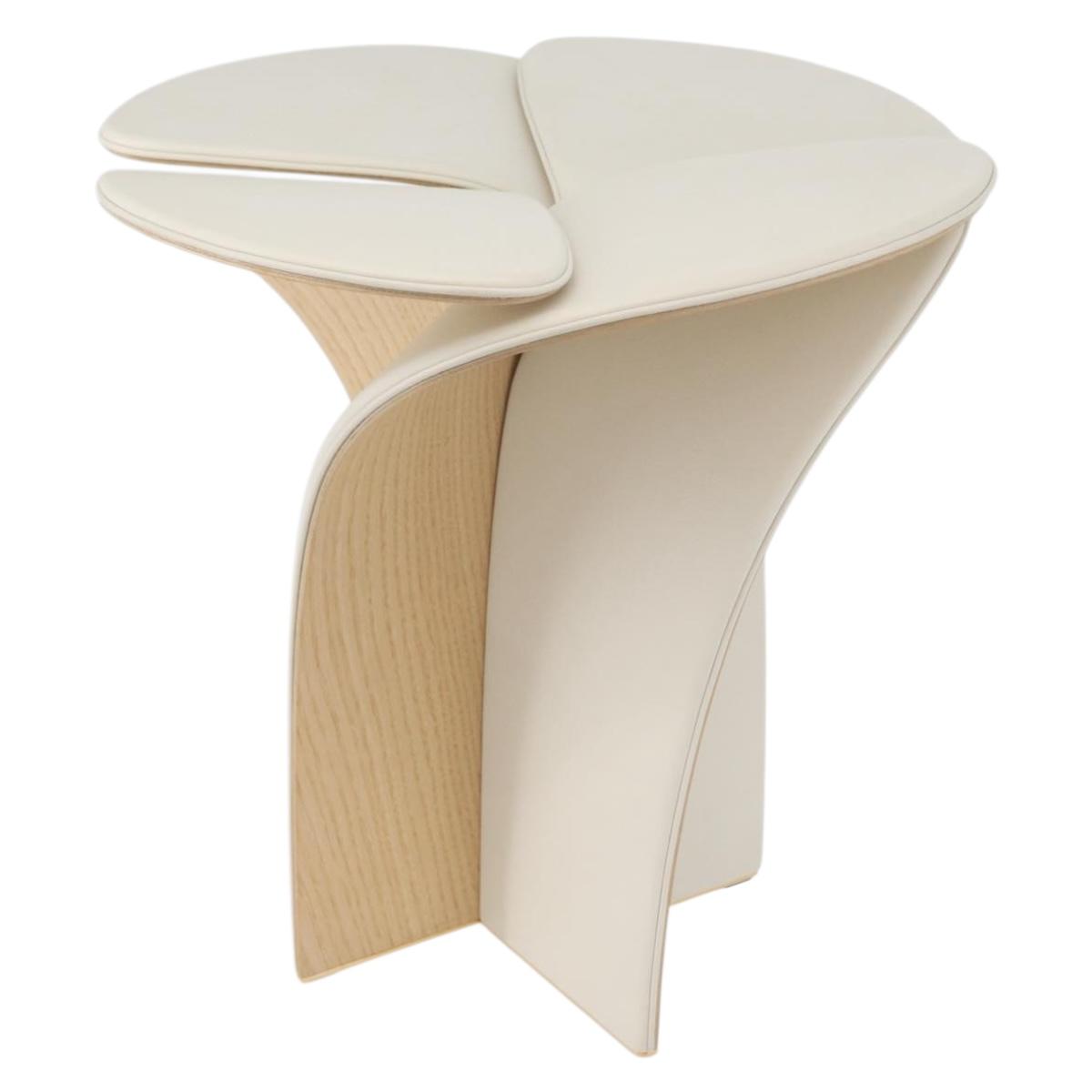 LOUIS VUITTON Tokujin Yoshioka 1000 Only Blossom Stool Calf milk Auth 171164SM
