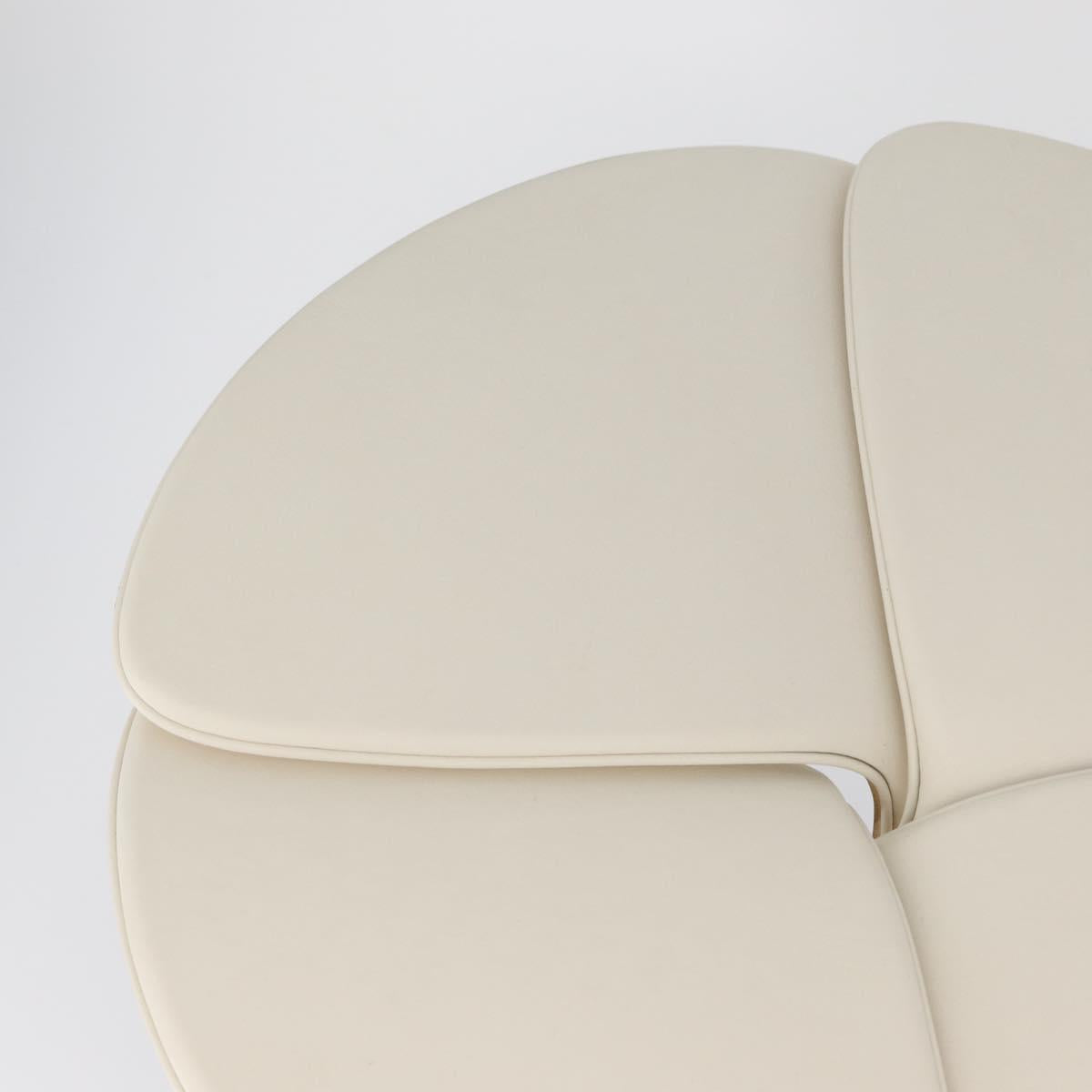 LOUIS VUITTON Tokujin Yoshioka 1000 Only Blossom Stool Calf milk Auth 171164SM
