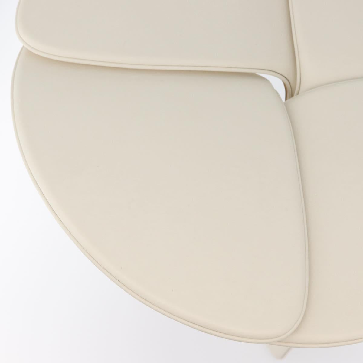 LOUIS VUITTON Tokujin Yoshioka 1000 Only Blossom Stool Calf milk Auth 171164SM