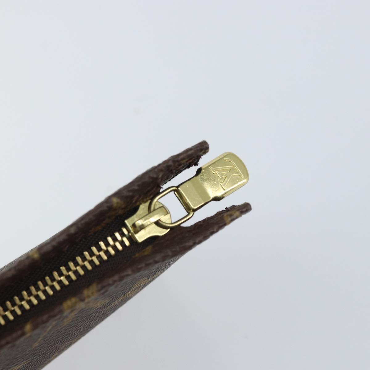 LOUIS VUITTON Monogram Bucket PM Accessory Pouch LV Auth 171169