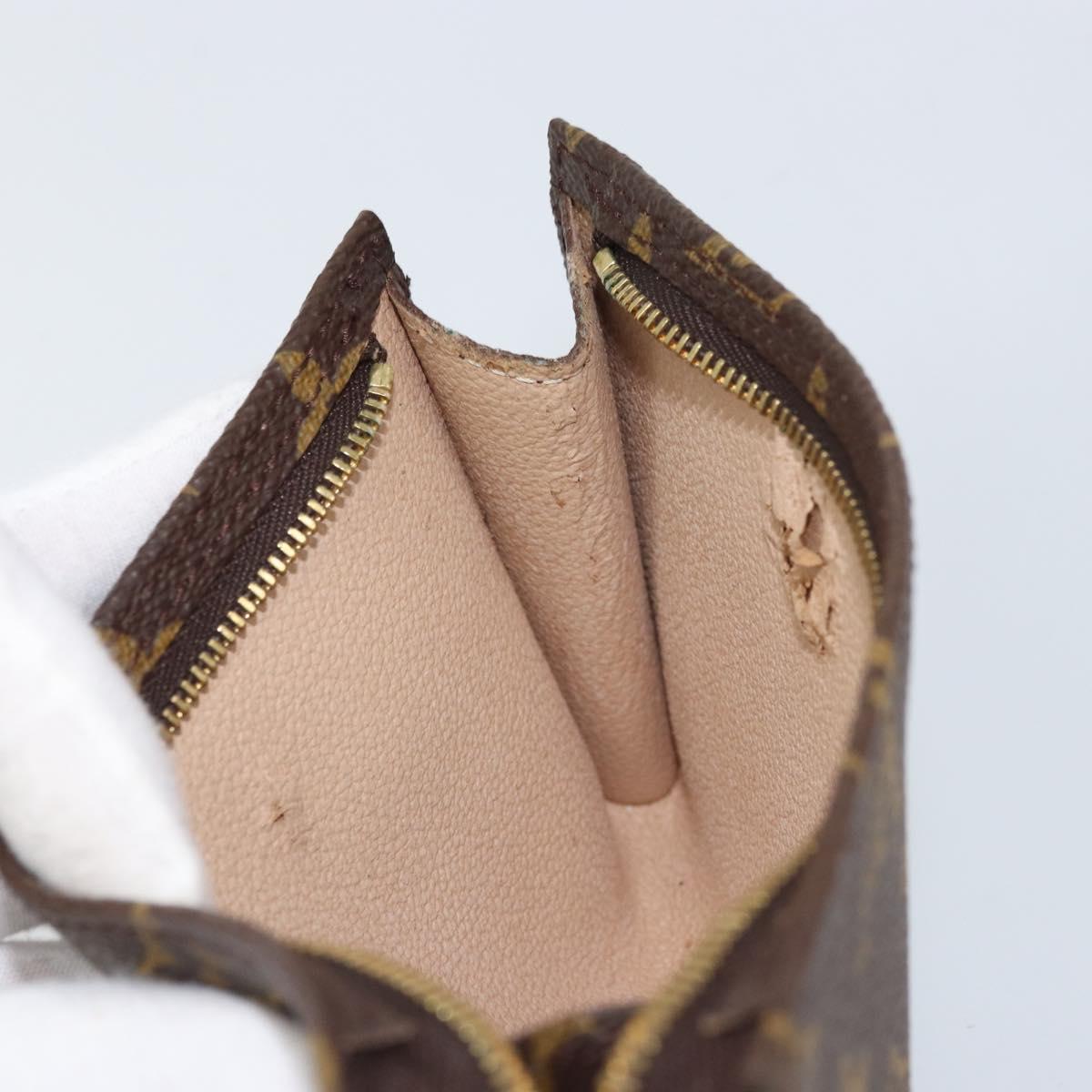 LOUIS VUITTON Monogram Bucket PM Accessory Pouch LV Auth 171169