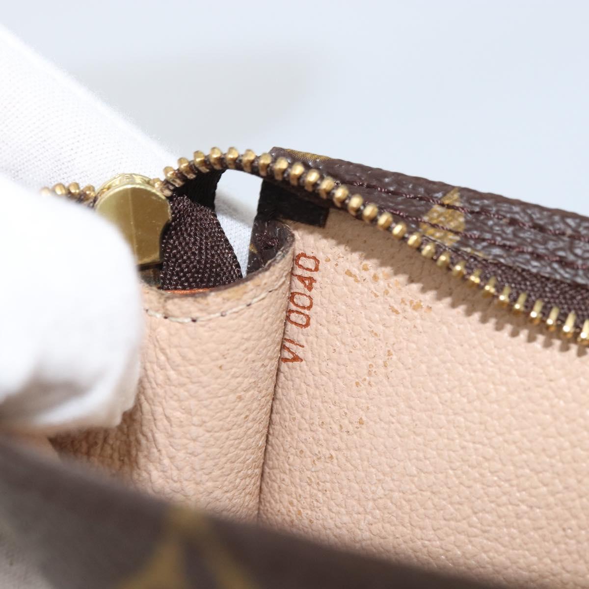 LOUIS VUITTON Monogram Bucket PM Accessory Pouch LV Auth 171169