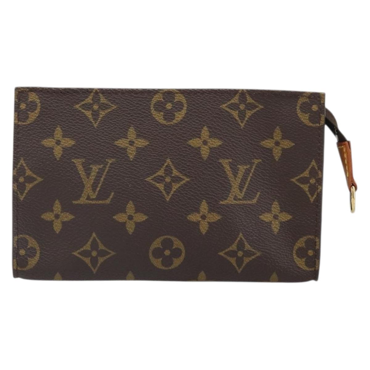 LOUIS VUITTON Monogram Bucket PM Accessory Pouch LV Auth 171169