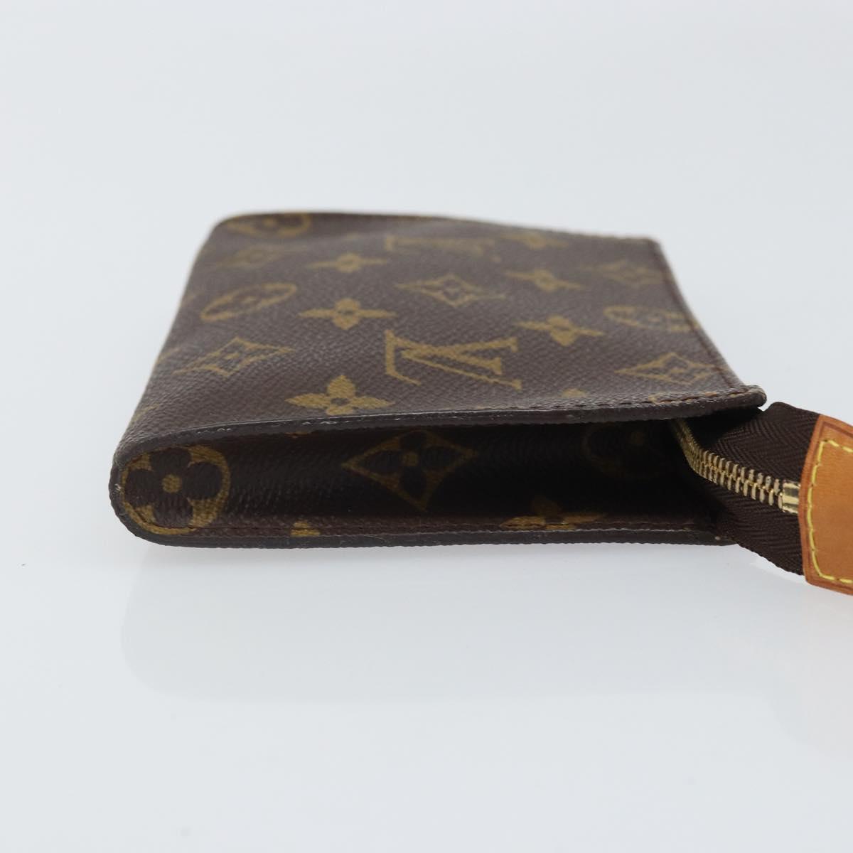 LOUIS VUITTON Monogram Bucket PM Accessory Pouch LV Auth 171169