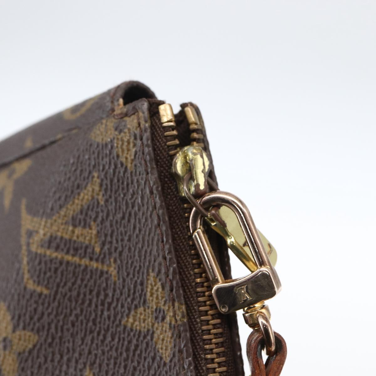 LOUIS VUITTON Monogram Pochette Accessoires Pouch M51980 LV Auth 171173