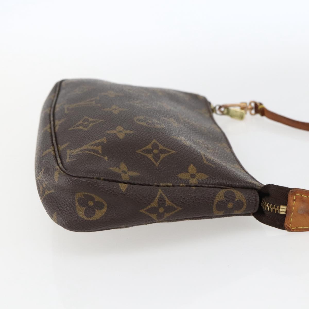 LOUIS VUITTON Monogram Pochette Accessoires Pouch M51980 LV Auth 171173