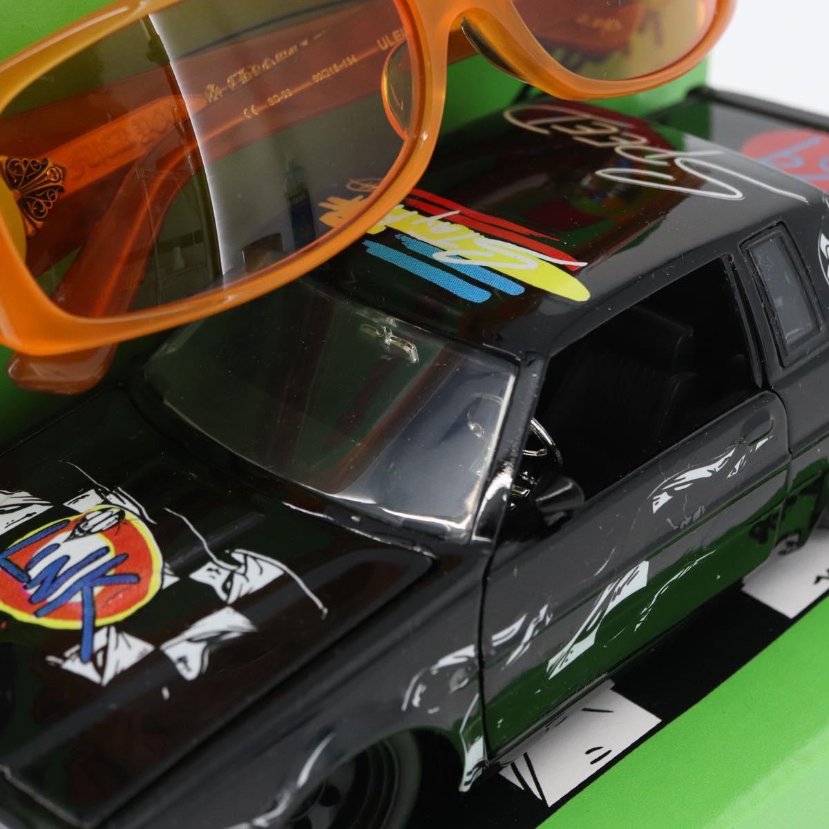 Chrome Hearts ULEIN Collaboration Car Figure Sunglasses Set Auth 171176SM