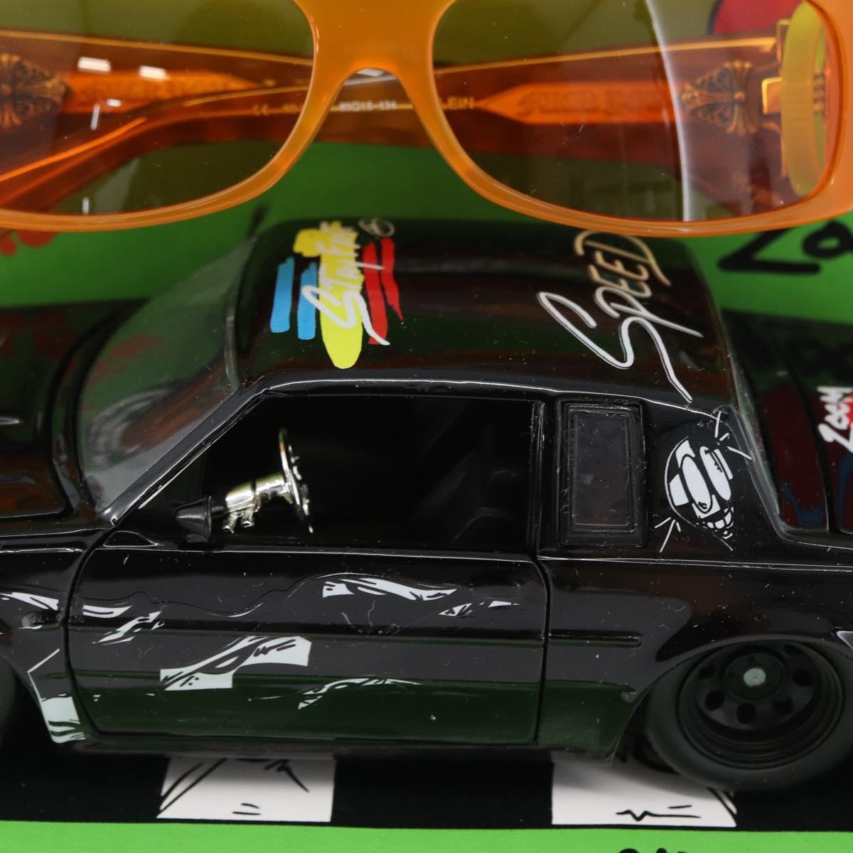 Chrome Hearts ULEIN Collaboration Car Figure Sunglasses Set Auth 171176SM