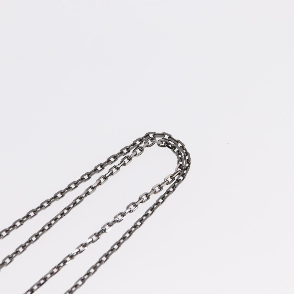 LOUIS VUITTON Collier Arc LV Printed Initials City Necklace M68262 Auth 171181M