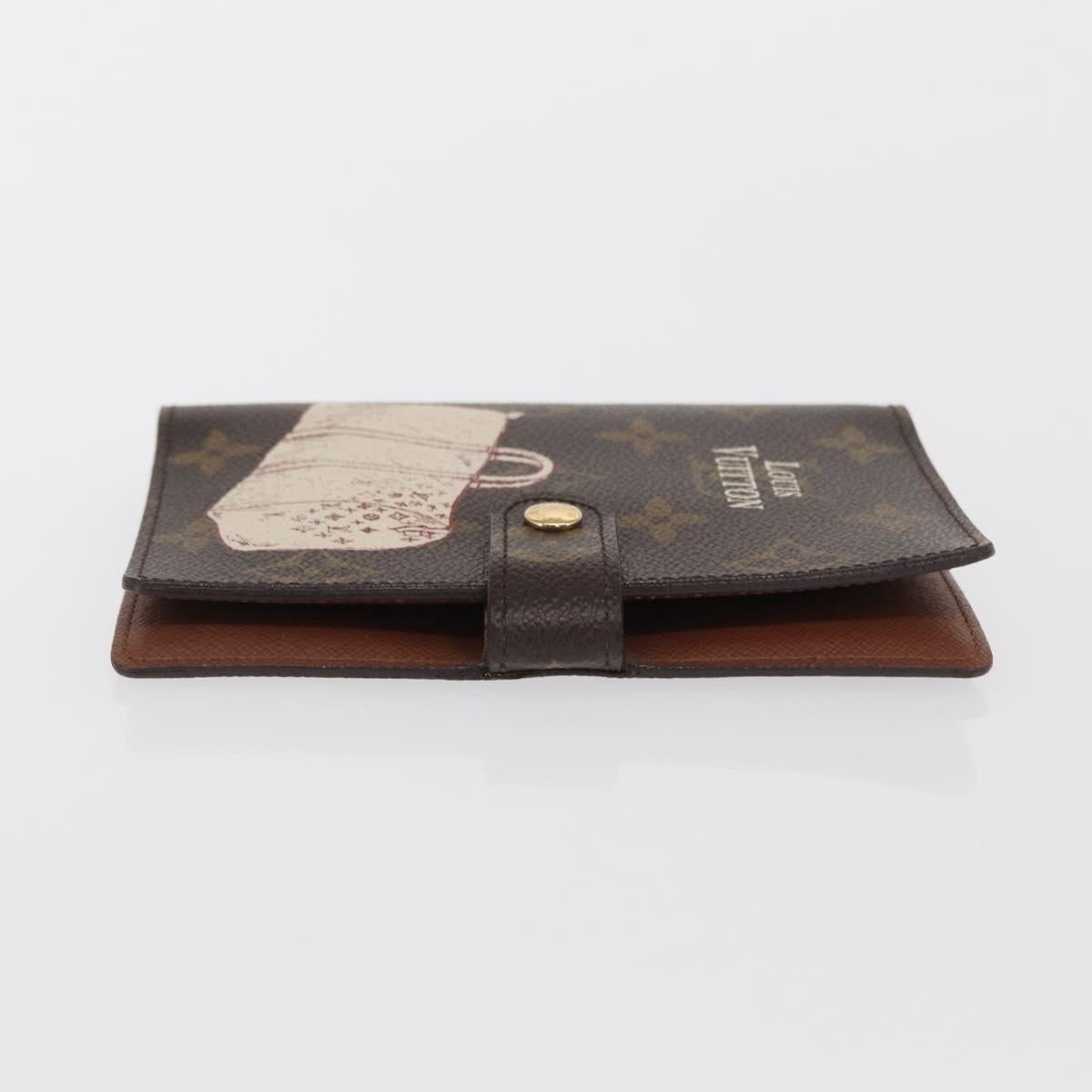 LOUIS VUITTON Monogram Keepall Agenda PM Day Planner Cover R20964 LV Auth 171189